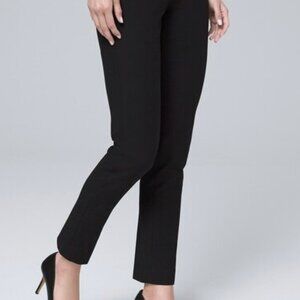 White House Black Market Black The Slim Ankle Pant 4 NWT